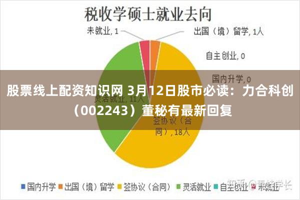 股票线上配资知识网 3月12日股市必读：力合科创（002243）董秘有最新回复